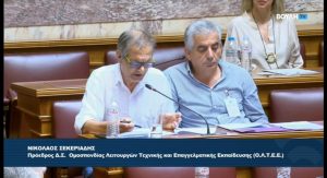 Διαρκής Επιτροπή Μορφωτικών Υποθέσεων της Βουλής στις 28/07/2025