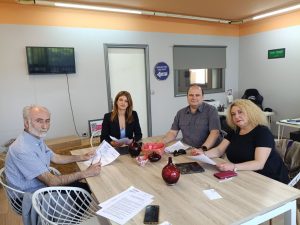 Συνάντηση αντιπροσωπείας της Ο.Λ.Τ.Ε.Ε. με τη Βουλευτή ΣΥΡΙΖΑ Α’ Θεσσαλονίκης, κα. Κατερίνα Νοτοπούλου